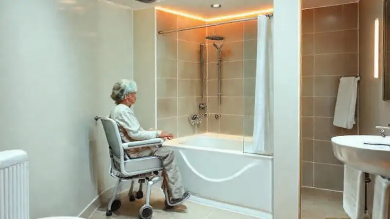Un baño moderno y accesible para todos