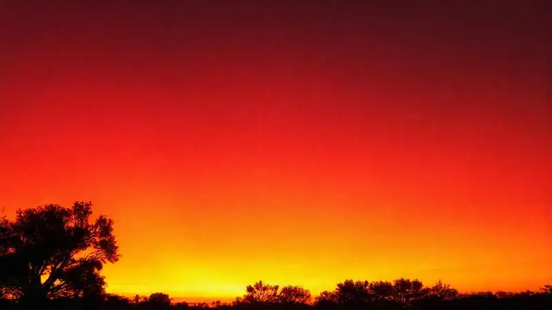 Simulación de amanecer crea ambiente sereno