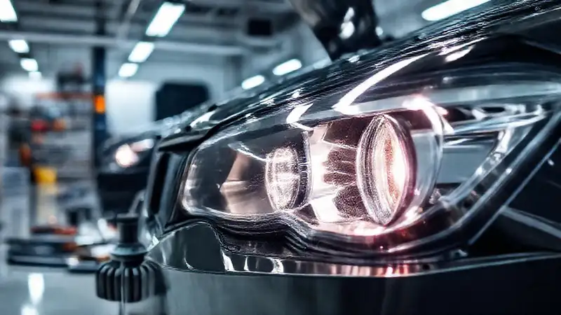 Limpieza y restauración de luces automotrices