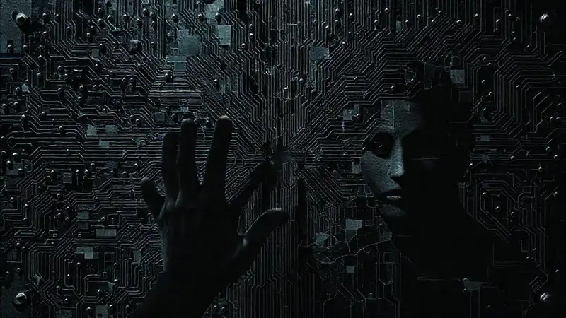 La tecnología rota genera una atmósfera inquietante