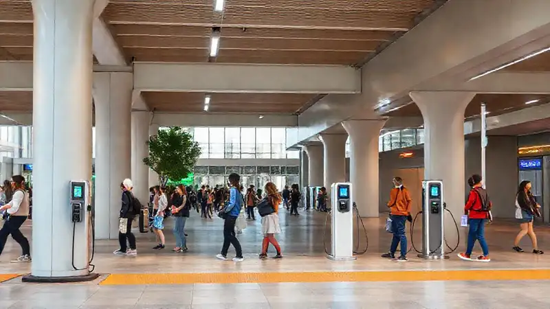 Espacios públicos modernos y accesibles son vibrantes