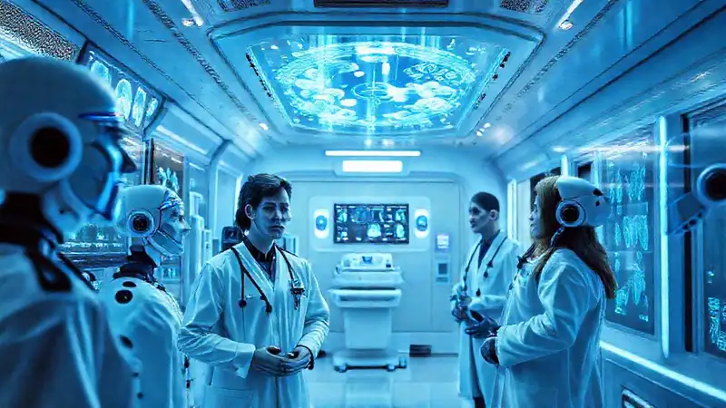 Hospital futurista: tecnología y preocupación clínica