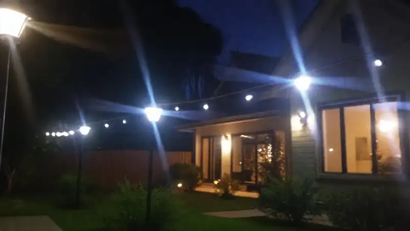 Casa moderna cálida