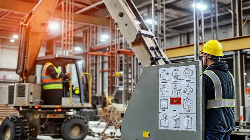 Construcción segura con equipo profesional