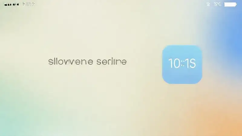 Siri tranquila, diseño limpio y sereno