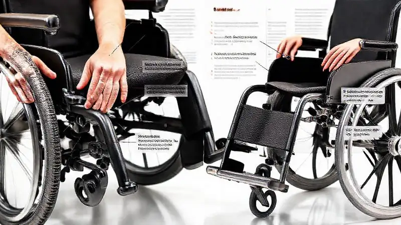 Se compara detalladamente sillas de ruedas