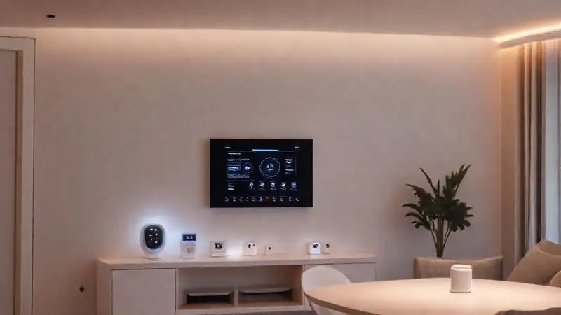 Un hogar inteligente y minimalista brilla