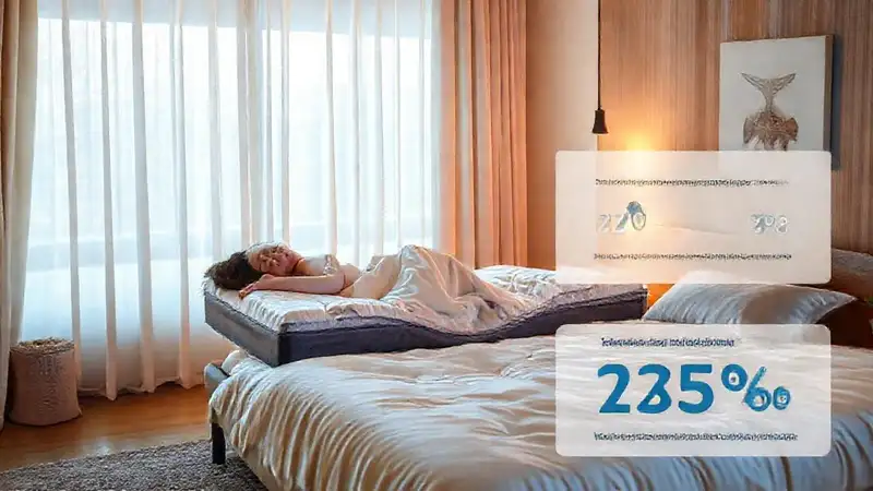 Un dormitorio relajante, moderno y confortable