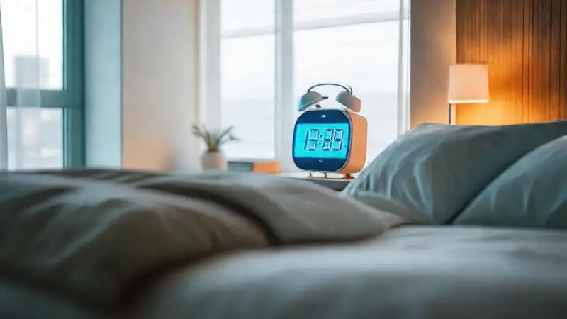 Un dormitorio moderno y sereno