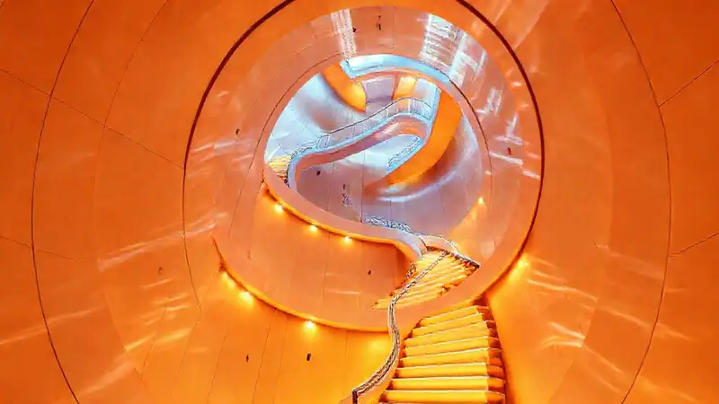 Un diseño arquitectónico futurista