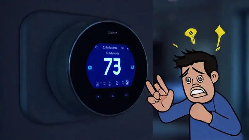 Termostato inteligente falla, causando problemas técnicos