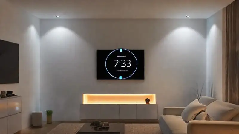 Casa inteligente: control por voz minimalista