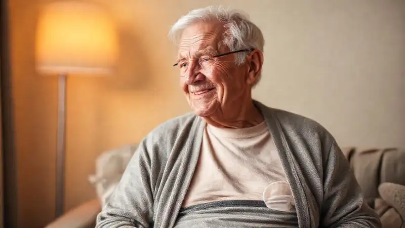 Atención y confort para un anciano