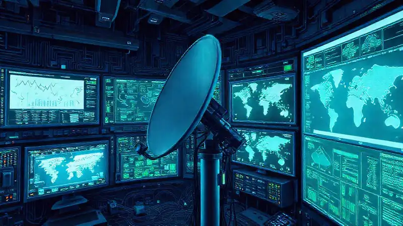 Control tecnológico global y futurista