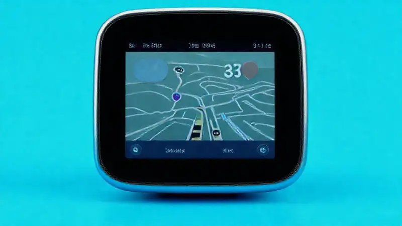 GPS minimalista: diseño limpio y útil