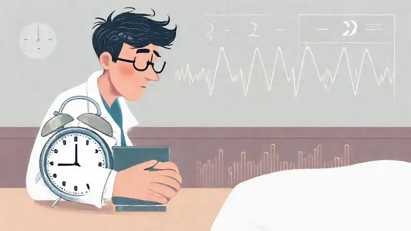 Un científico analiza ondas cerebrales en sueño