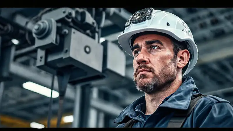 Grúa industrial: fuerza y seguridad técnica