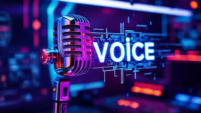 Micrófono futurista redefine la comunicación digital