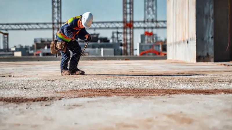 La grúa presenta un riesgo industrial