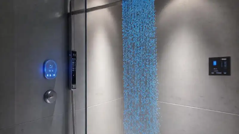 Un baño moderno, minimalista y tranquilo