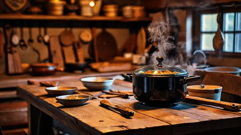 Cocina rústica