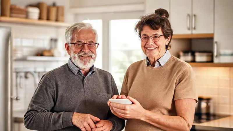 Una cocina moderna y segura inspira alegría