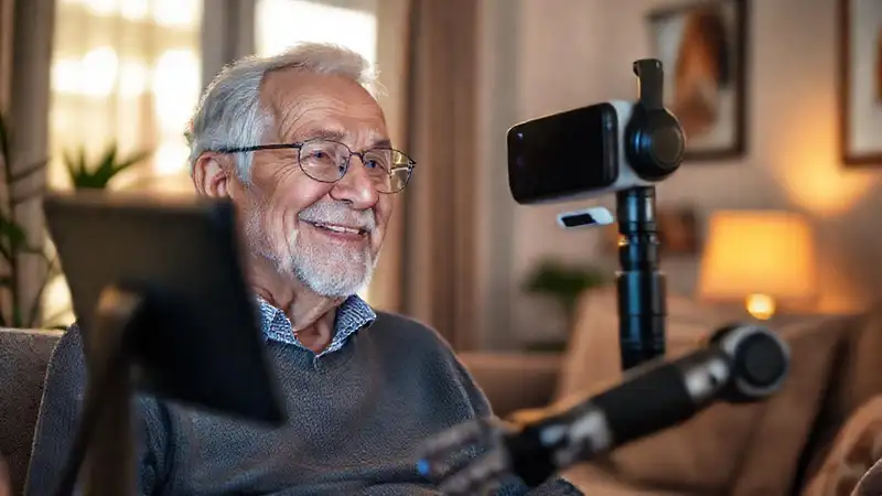 Tecnología brinda confort y conexión a ancianos