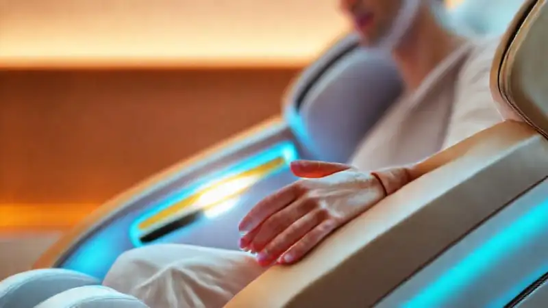 Silla de masaje moderna y profesional