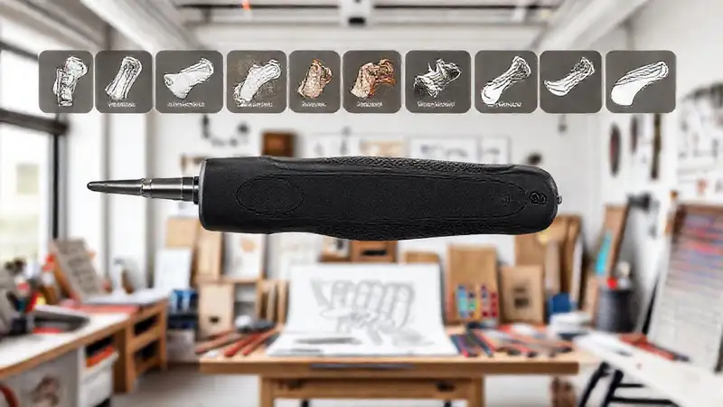 Herramientas creativas en estudio moderno
