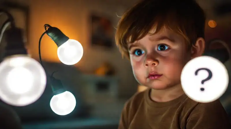 Una luz cálida ilumina la curiosidad