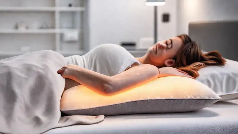 Almohada adaptable mejora el sueño saludable