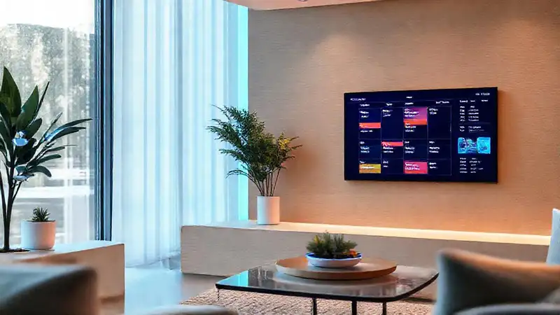 Un hogar inteligente y moderno, elegante