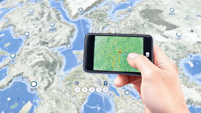 Tecnología digital muestra mapas interactivos