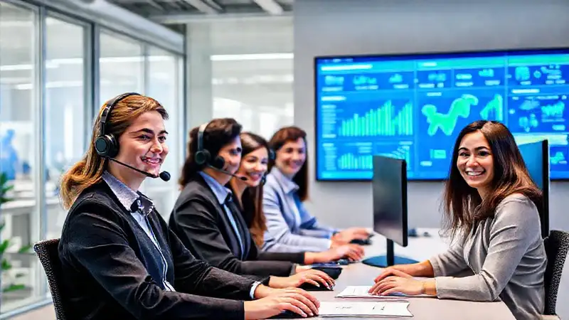 Soporte técnico adaptable con datos visuales