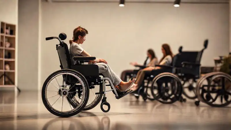 Silla de ruedas moderna, confort y diseño