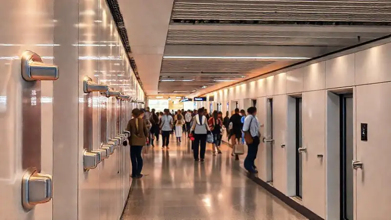 Espacios públicos modernos son acogedores y minimalistas