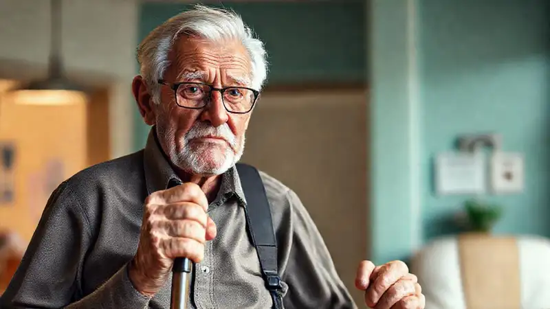 Un anciano se recupera con esperanza