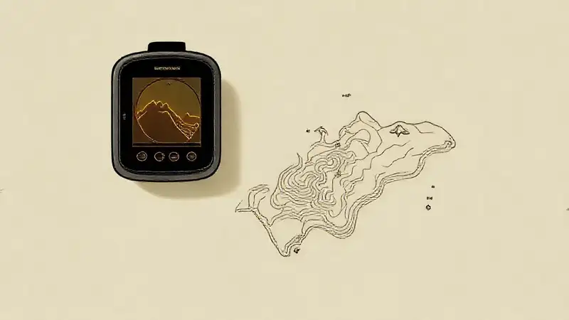 Un mapa antiguo, digitalizado y minimalista