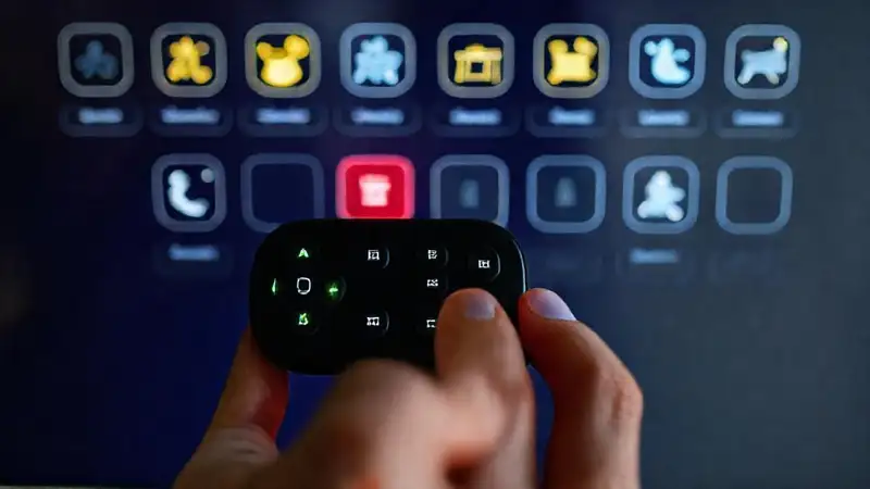 Control remoto accesible para usuarios diversos