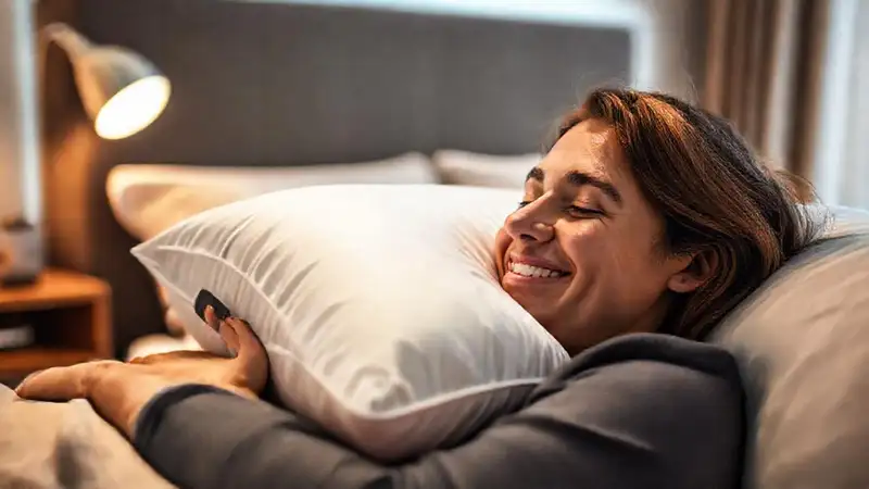 Almohada adaptable ofrece un sueño confortable