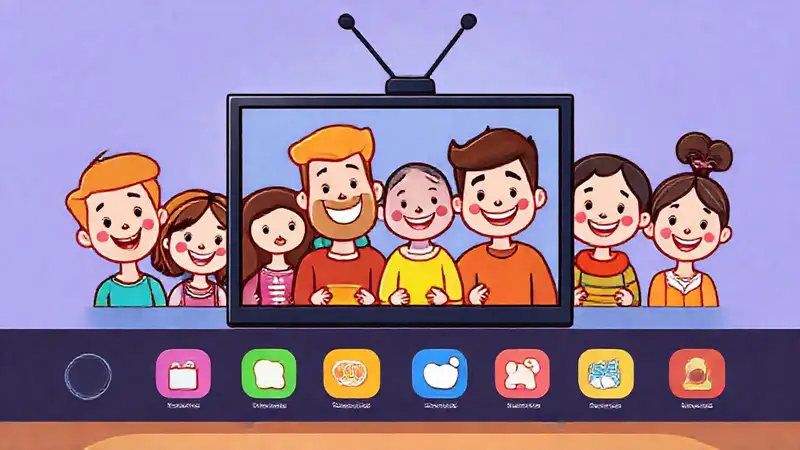 Una televisión animada es alegre y educativa