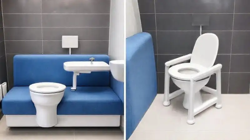 Un sofá accesible y moderno se compara